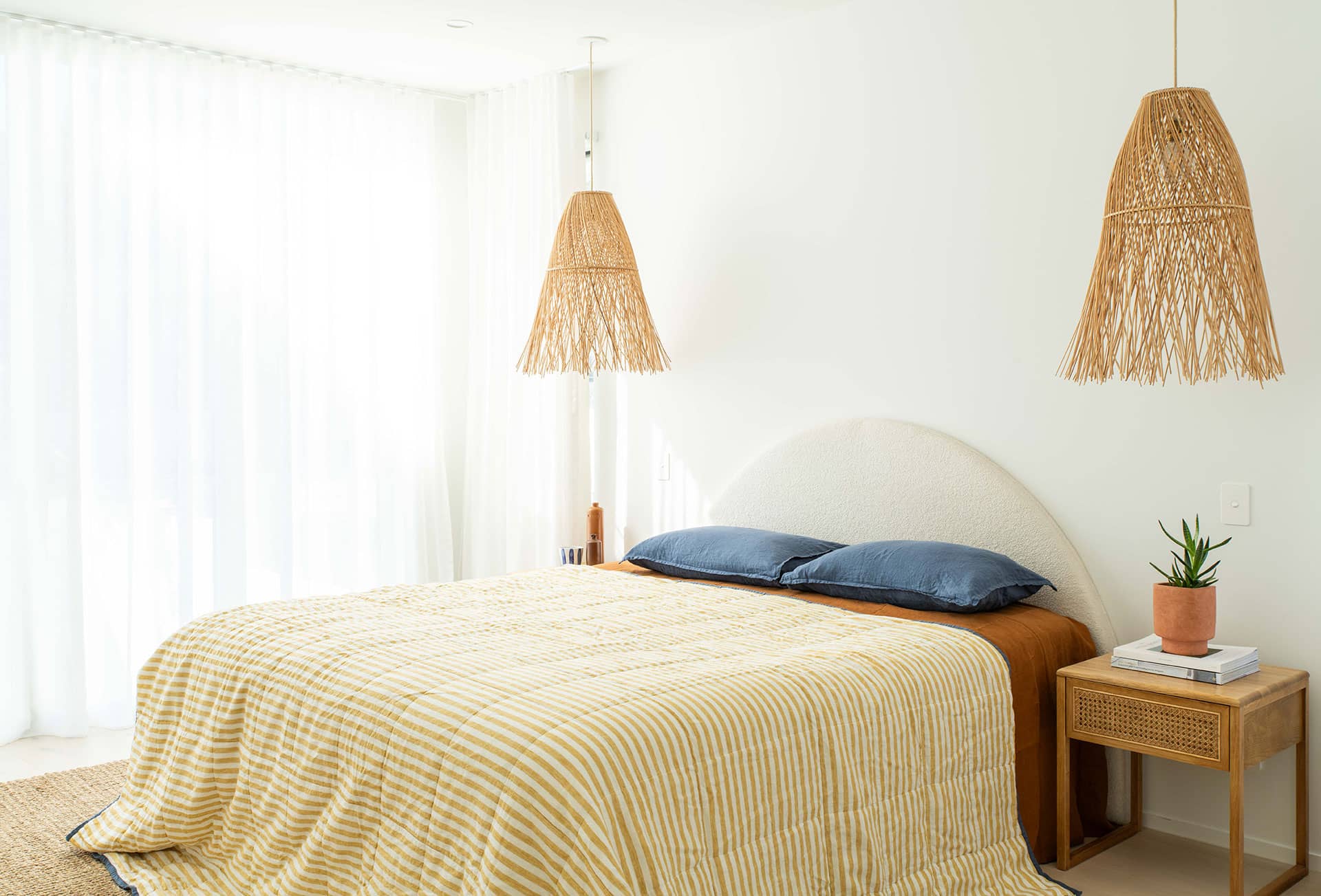 Bedroom as Husk House with Carlotta and Gee Bedding