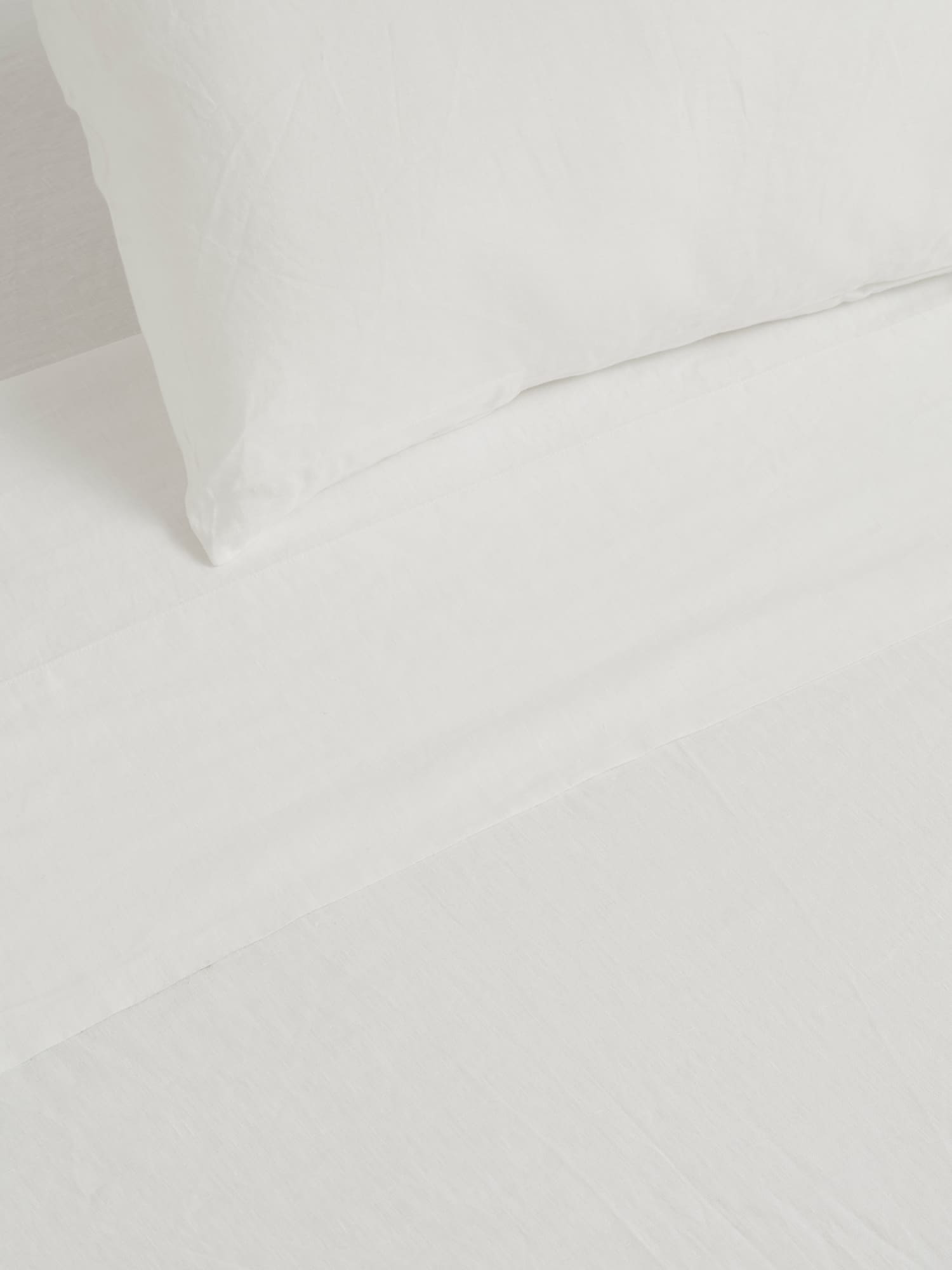 duvet set in white