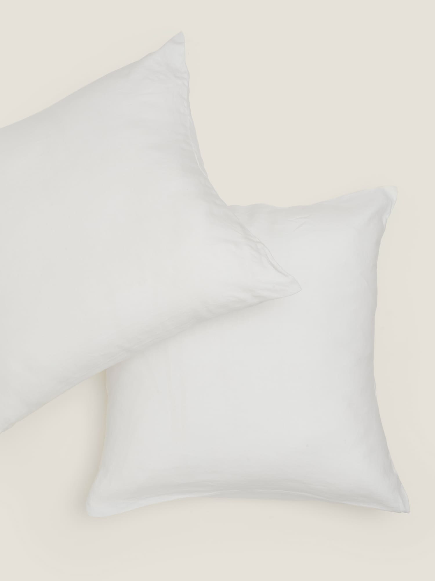 European pillowcase in white