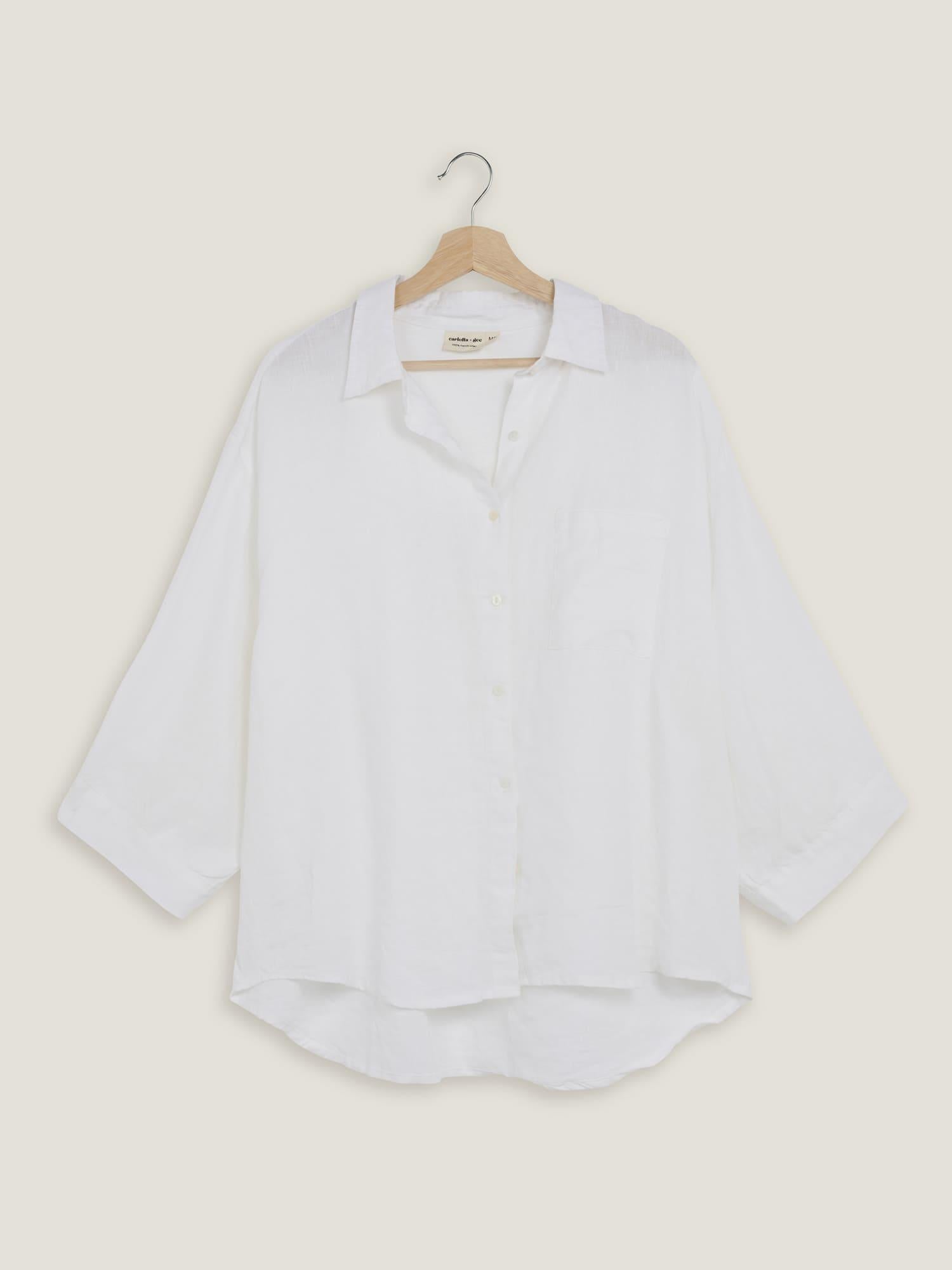 Linen Shirt in White