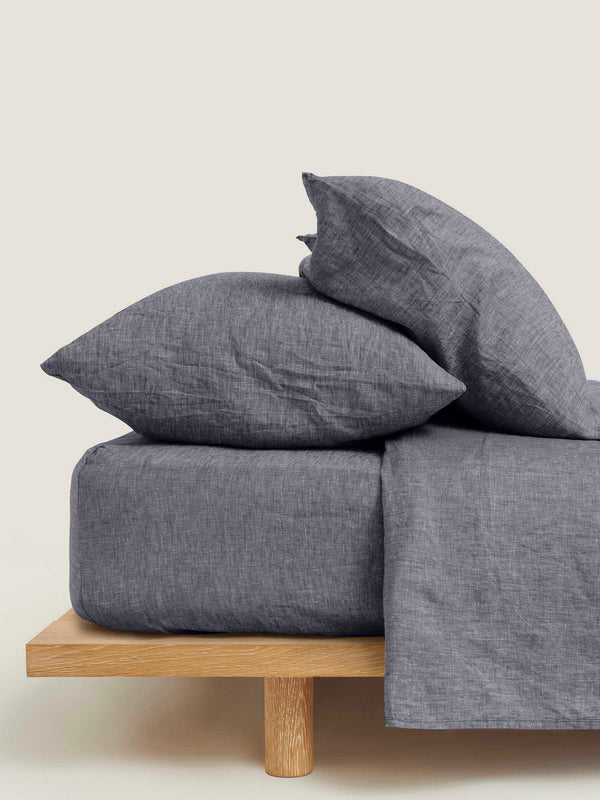 pillowcases in denim
