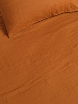 Duvet Cover in Tobacco