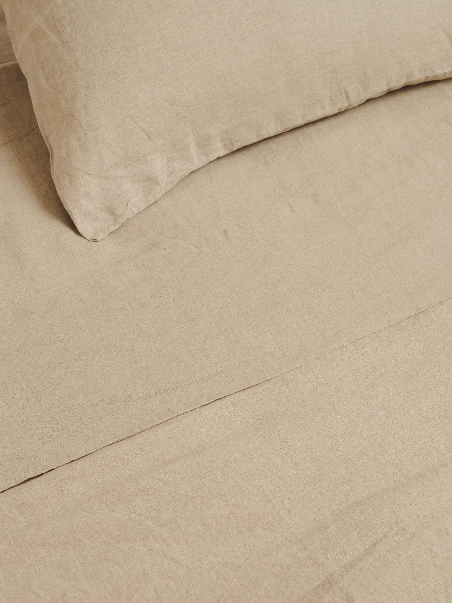 standard pillowcases in natural
