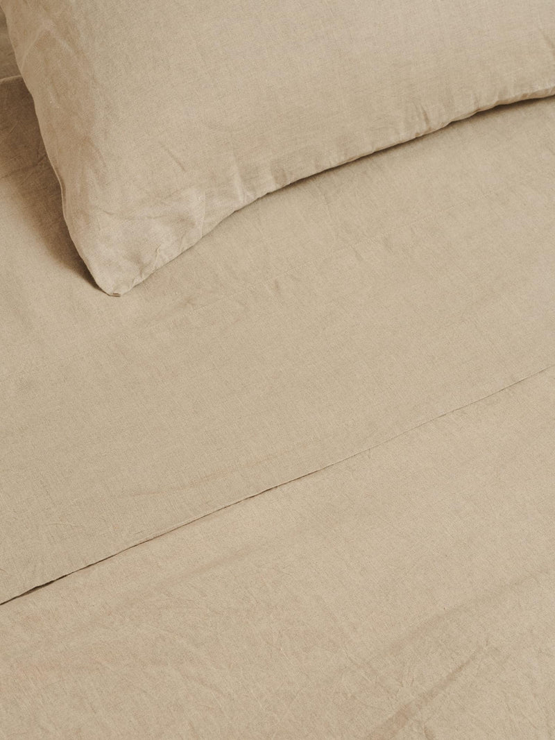 duvet set in natural