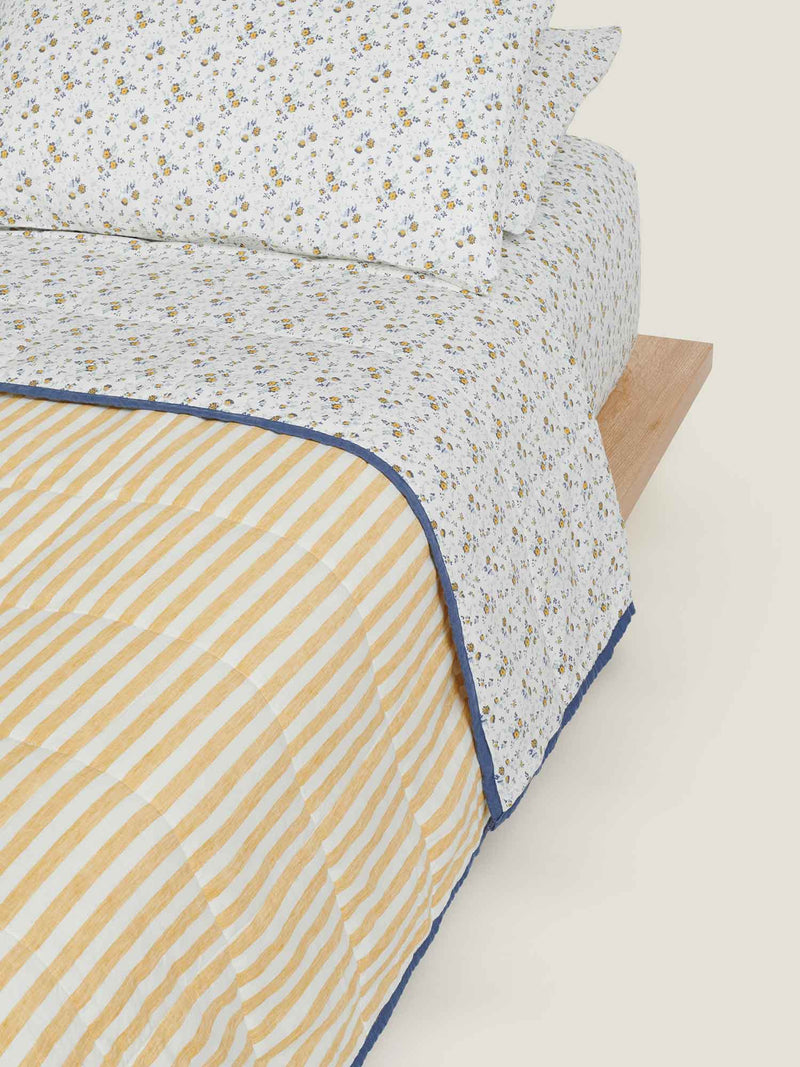 Quilt Cover in Summer Flower