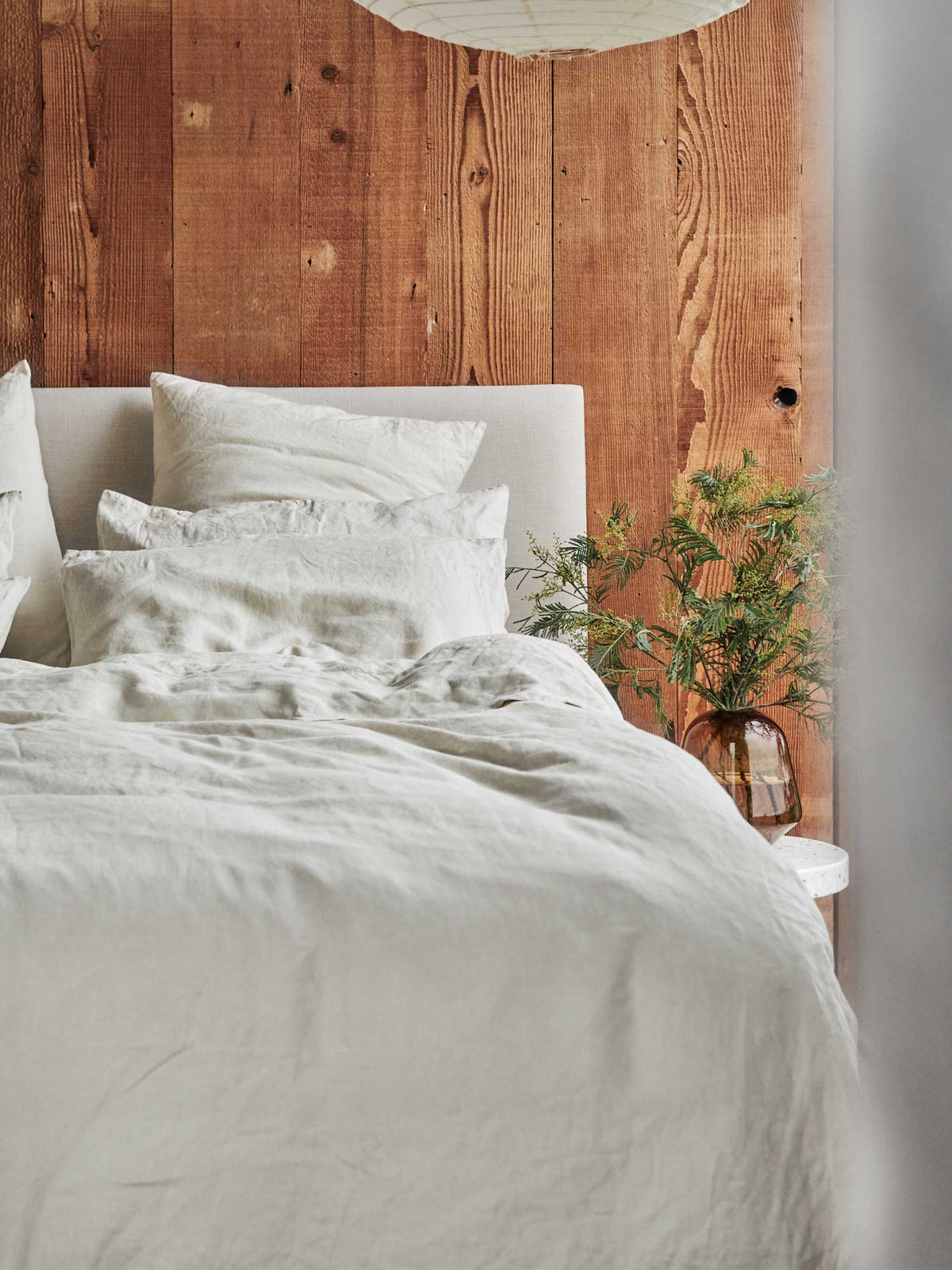 Duvet Cover in Cream | 100% French Linen – Carlotta+Gee