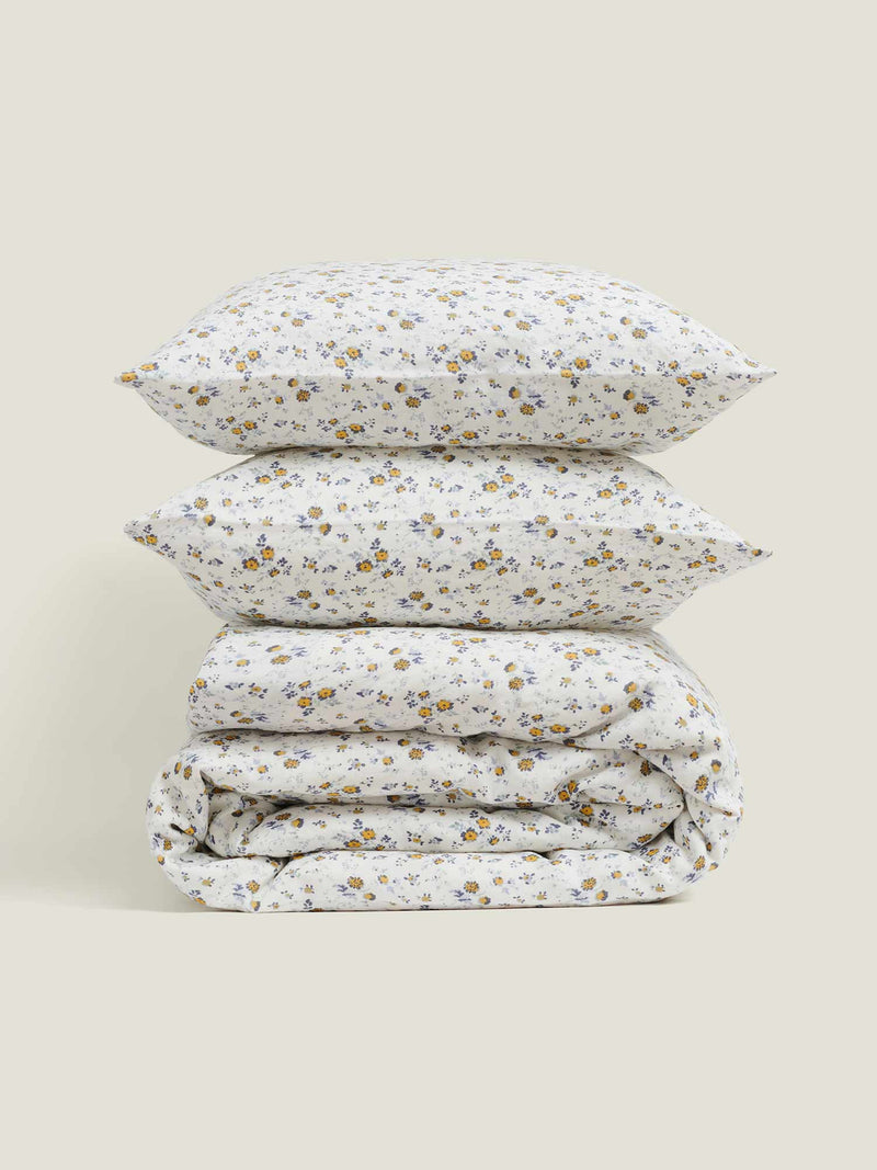 Duvet Cover Set in Summer Flower