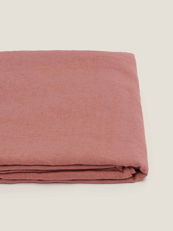 Flat Sheet in Vintage Pink