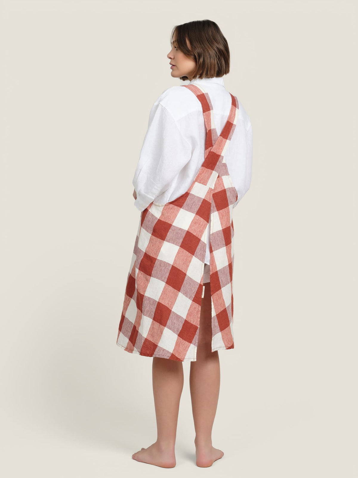 Gerda linen apron main image 0