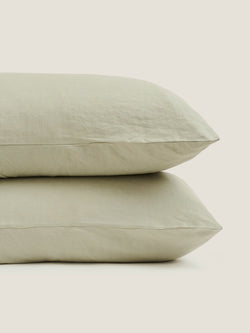 standard pillowcase in sage