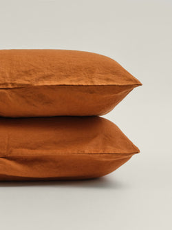 pillowcase in tobacco