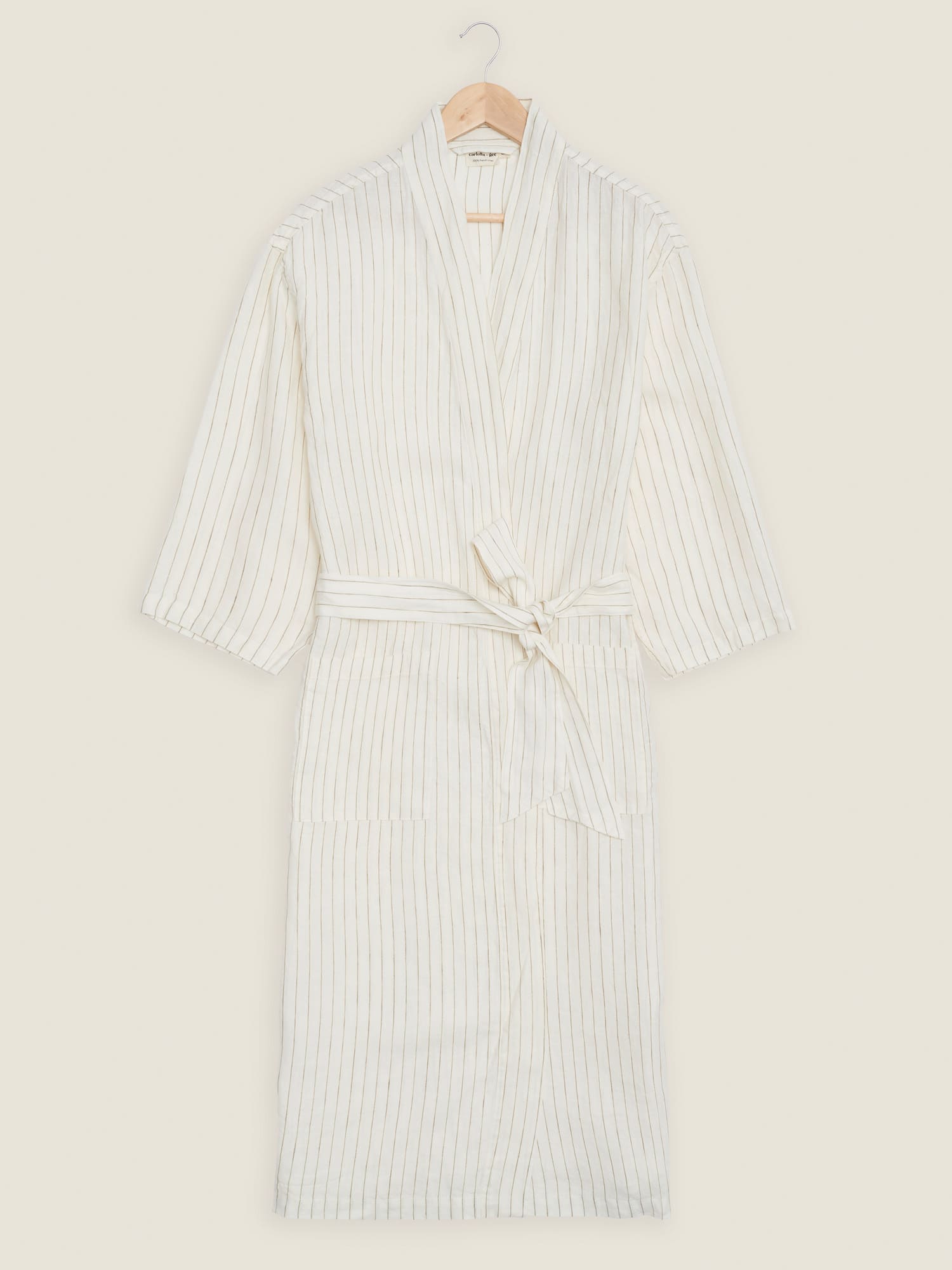 Linen Robes | Buy 100% Pure French Linen Bath Robes – Carlotta+Gee
