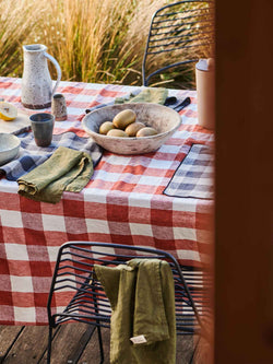 tablecloth in paprika