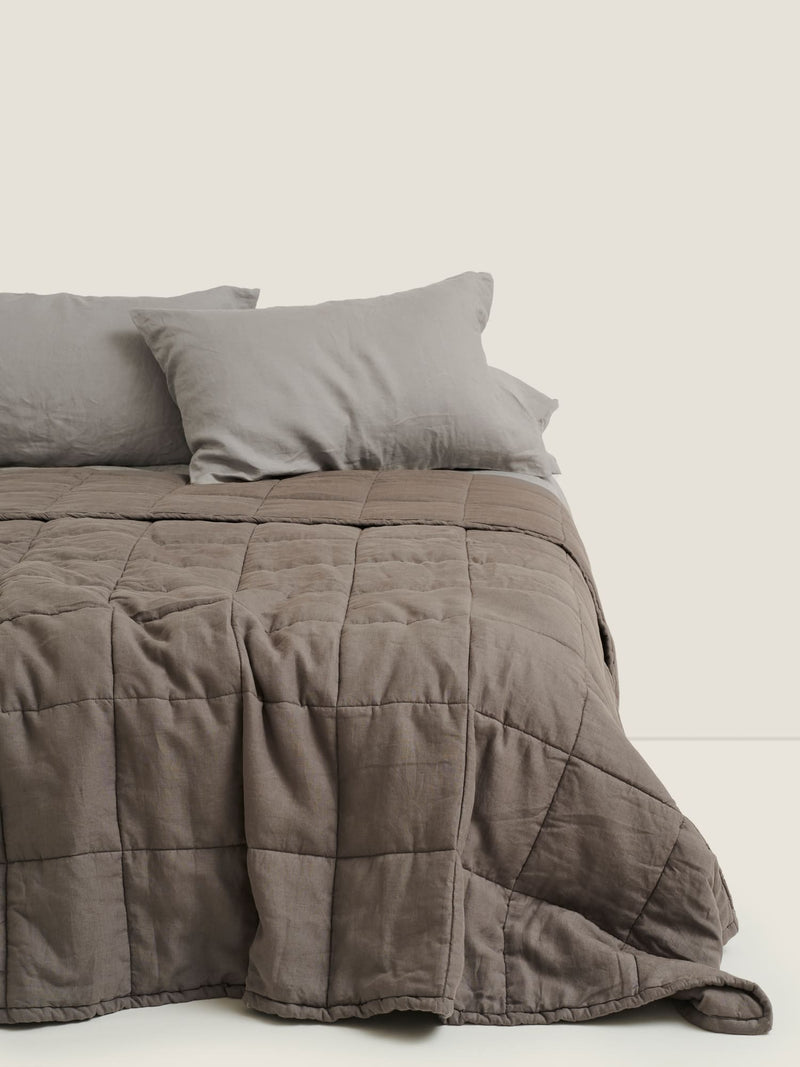 Quilt Cover in Storm