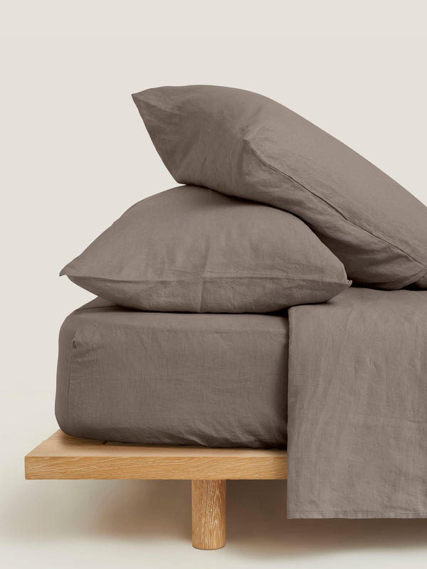 Linen Euro Pillowcase Storm