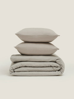 Linen Duvet Set Cloud