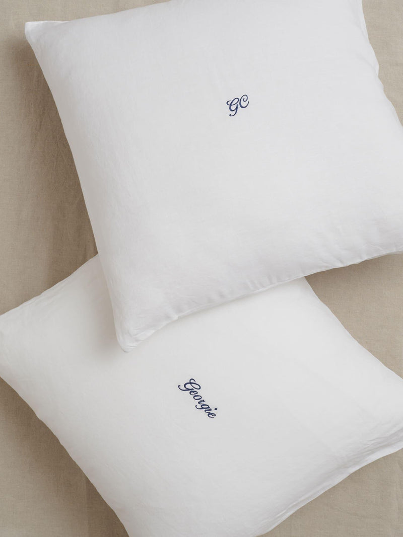 Custom Pillowslip in White