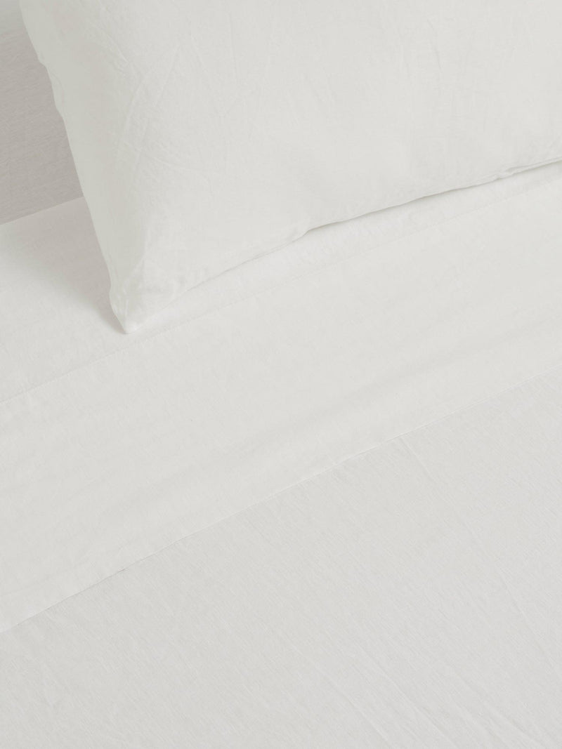 Flat Sheet in White