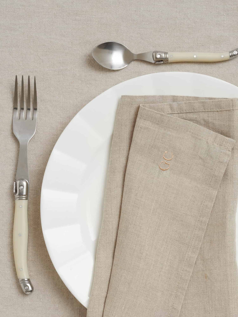 Linen Napkins in Natural