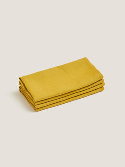 Linen Napkin in Ochre