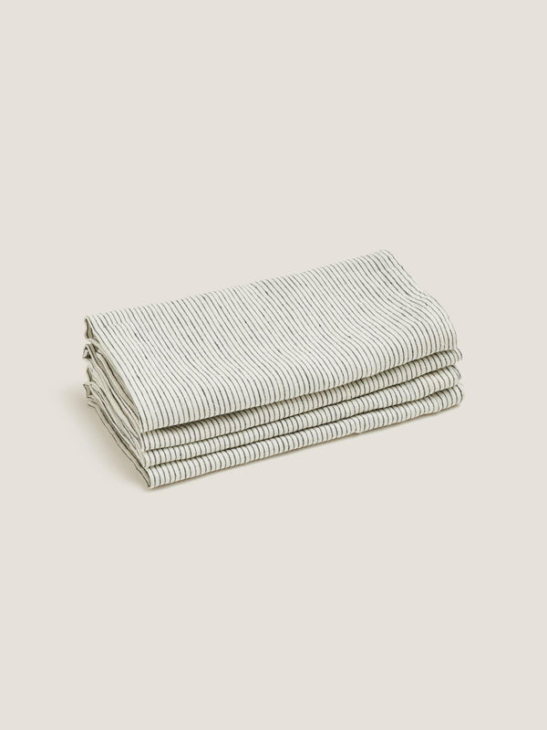 Linen Napkin Pencil Stripes