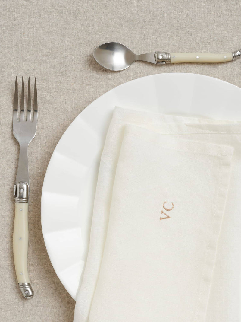 Linen Napkins in Rice