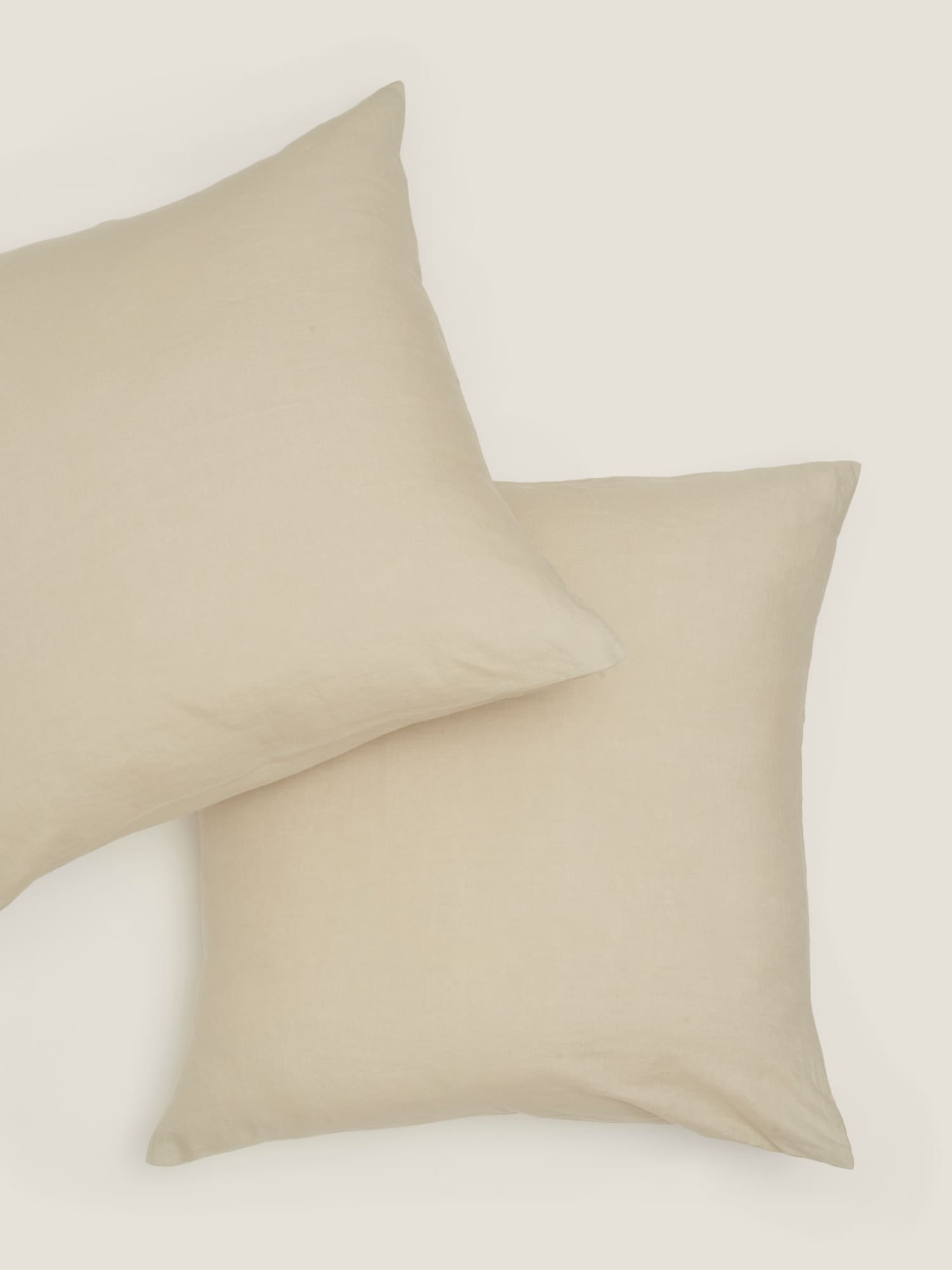 European pillowcase in Sand