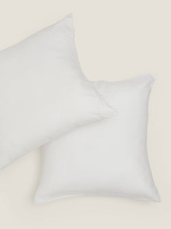 European pillowcase in white