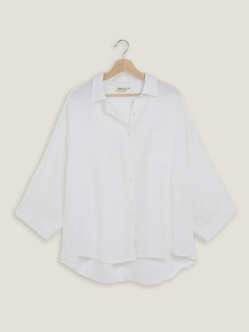 Linen Shirt in White