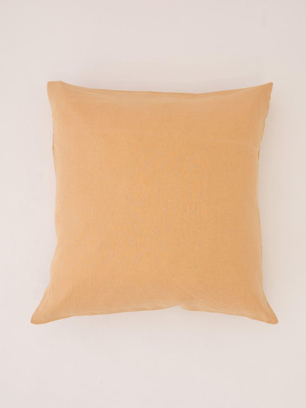 Linen European Pillowcase Apricot