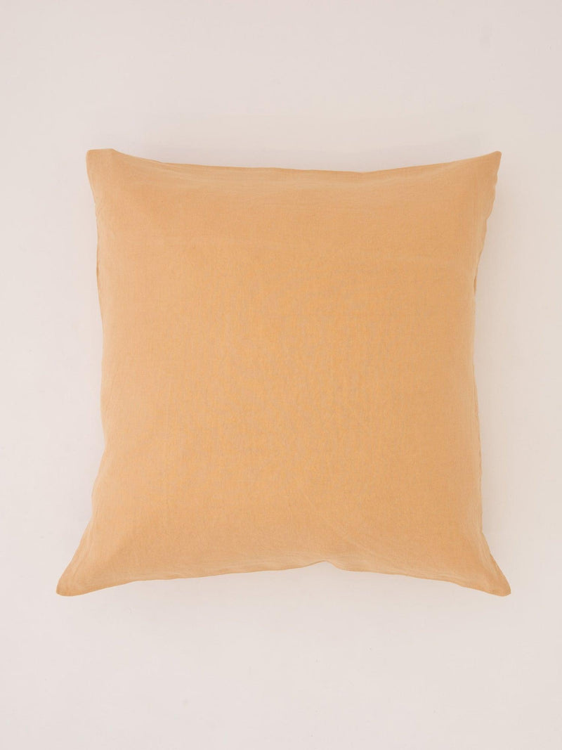 Linen European Pillowcase Apricot