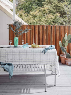 Tablecloth Black Grid