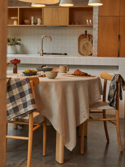 Linen Tablecloth in Natural